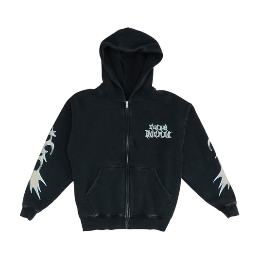 Black Graphic Jacket