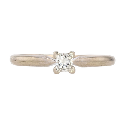1/5 ctw 14K White Gold Diamond Engagement Ring