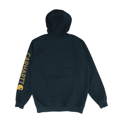 Black Solid Hoodie Pullover