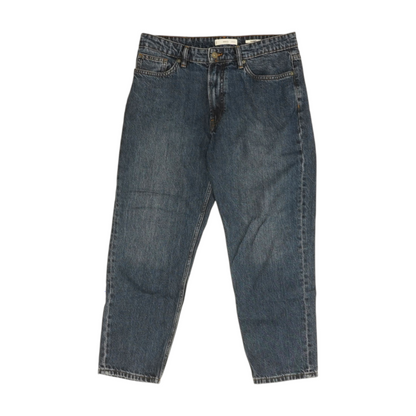 Navy Tapered Jeans