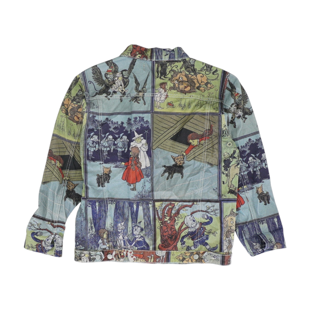Multi Graphic Denim Jacket