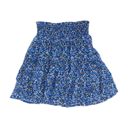 Blue Floral Skort