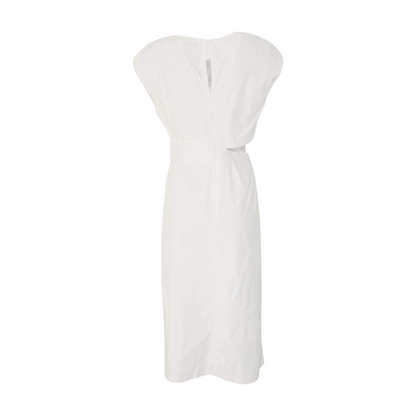 White Midi Dress