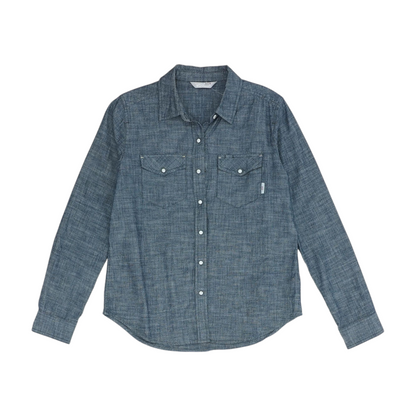 Indigo Button Down
