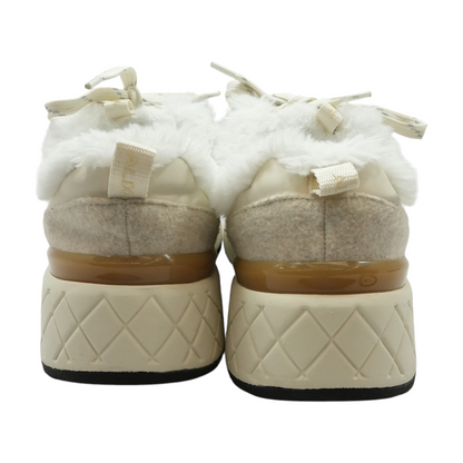 Beige Ankle Boots