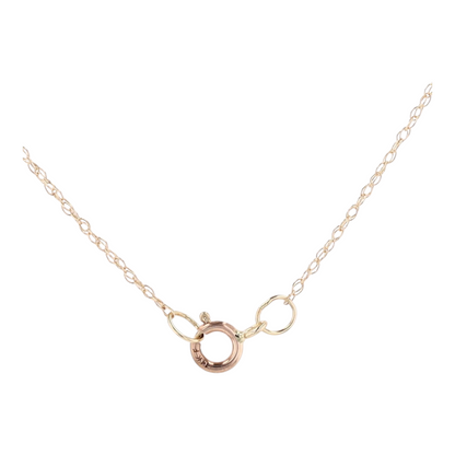14K Yellow Gold Pendant Necklace