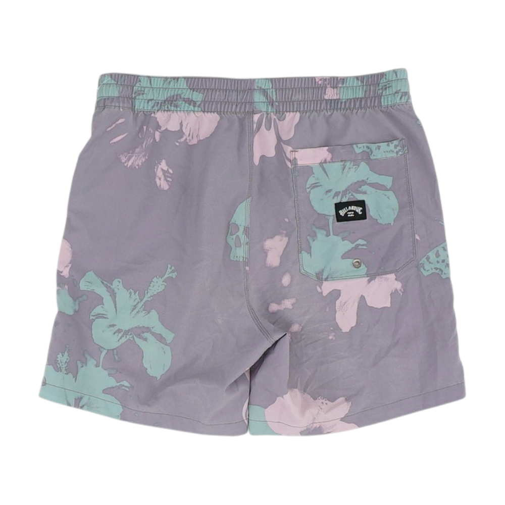 Purple Floral Swim Bottom