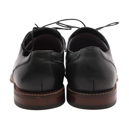 Black Lace-Up Dress Shoes