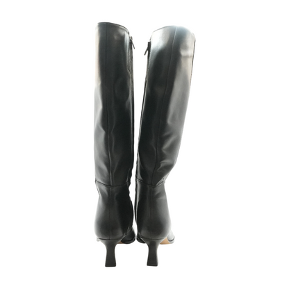 Black Knee-High Boots
