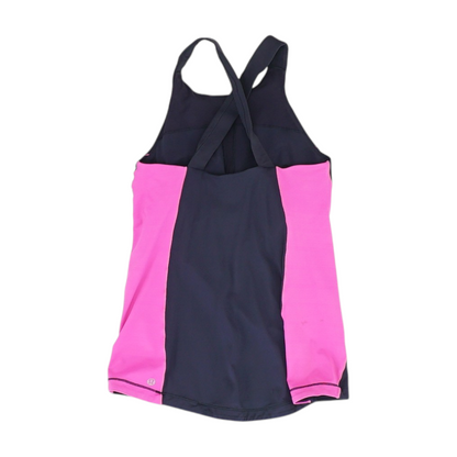 Navy Color Block Active T-Shirt