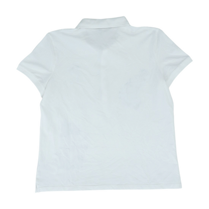 White Abstract Blouse