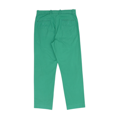 Green Straight Pants