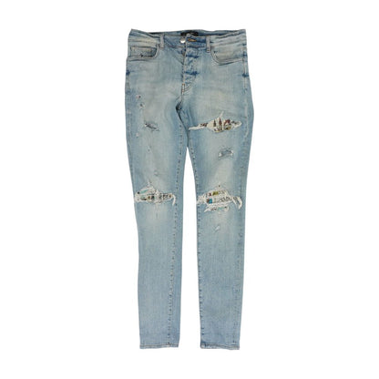 MX1 Silk Souvenir Patch Denim Jeans