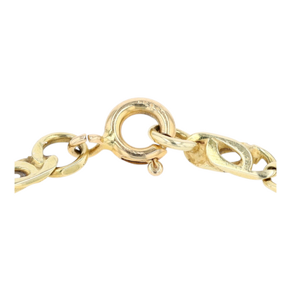 14K Yellow Gold Chain Bracelet