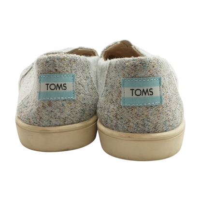 Gray Slip-On Flats