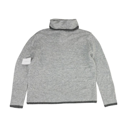 Gray Turtleneck Sweater