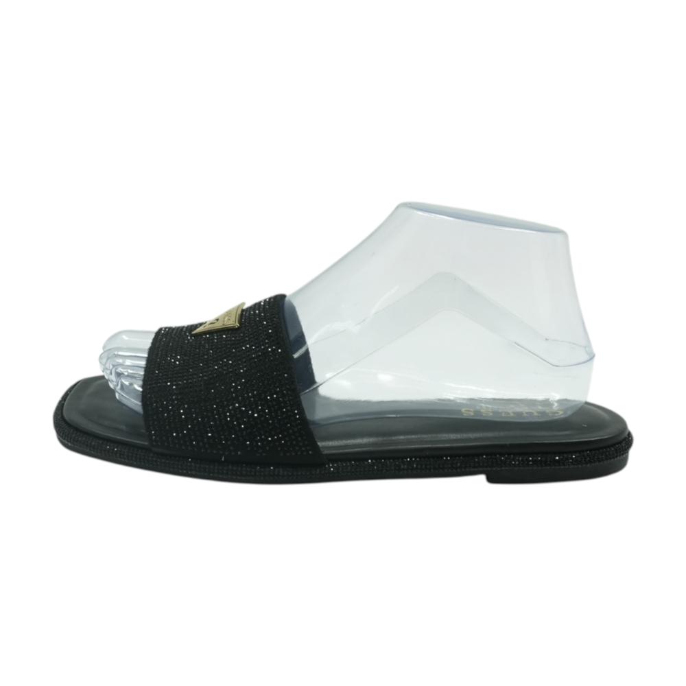 Black Flat Sandals