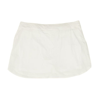 White Mini Skort