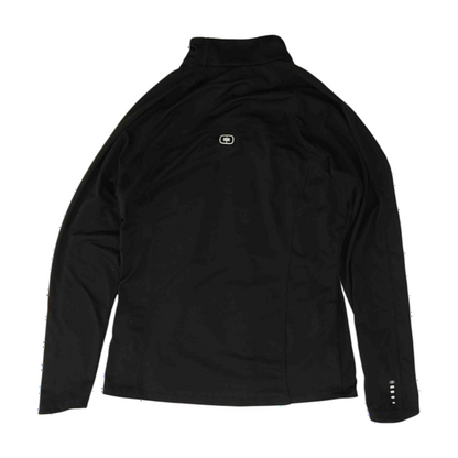 Black Solid Active Jacket