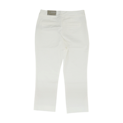 Ivory Solid Capris