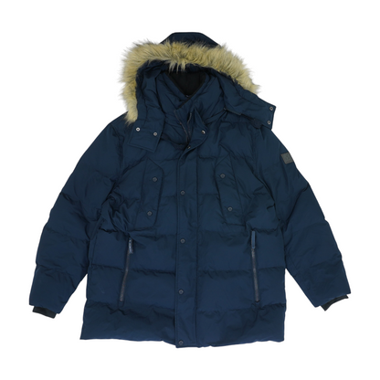 Navy Solid Jacket