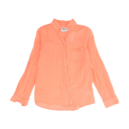 Neon Pink Button Down