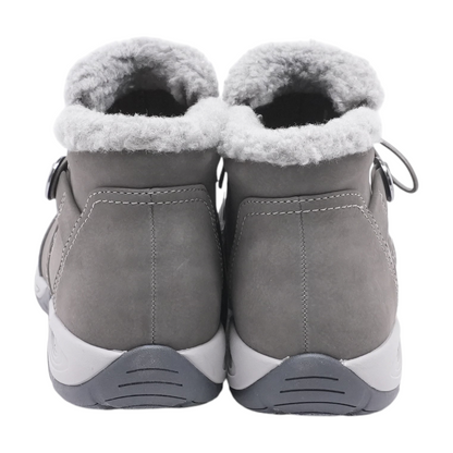Gray Ankle Boots