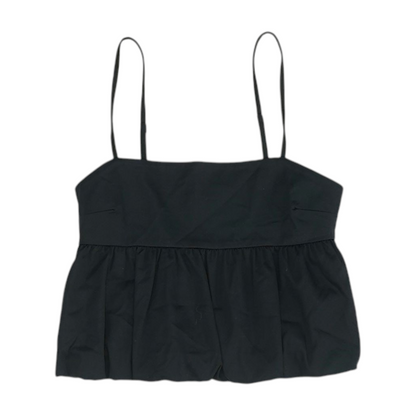 Black Cropped Blouse