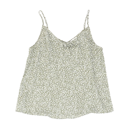 Green Floral Blouse