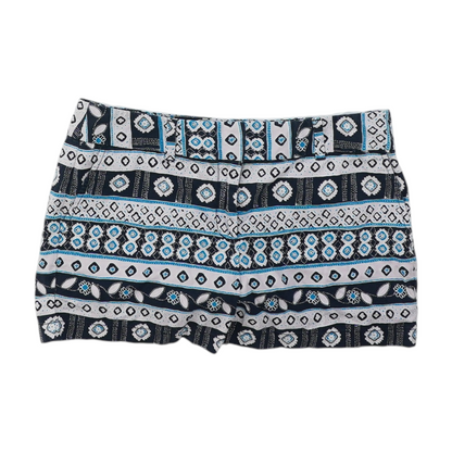 Blue Graphic Chino Shorts