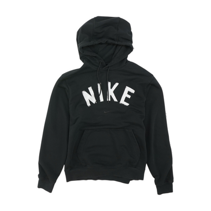 Black Solid Hoodie Pullover