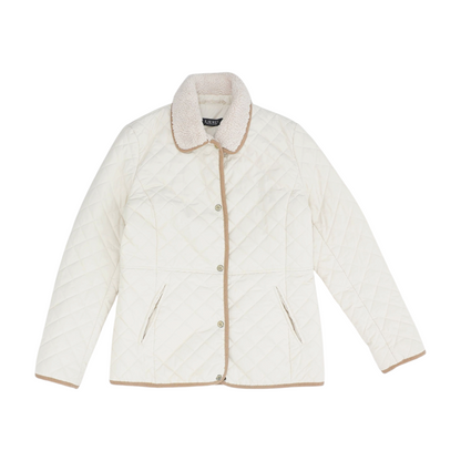 Beige Solid Jacket