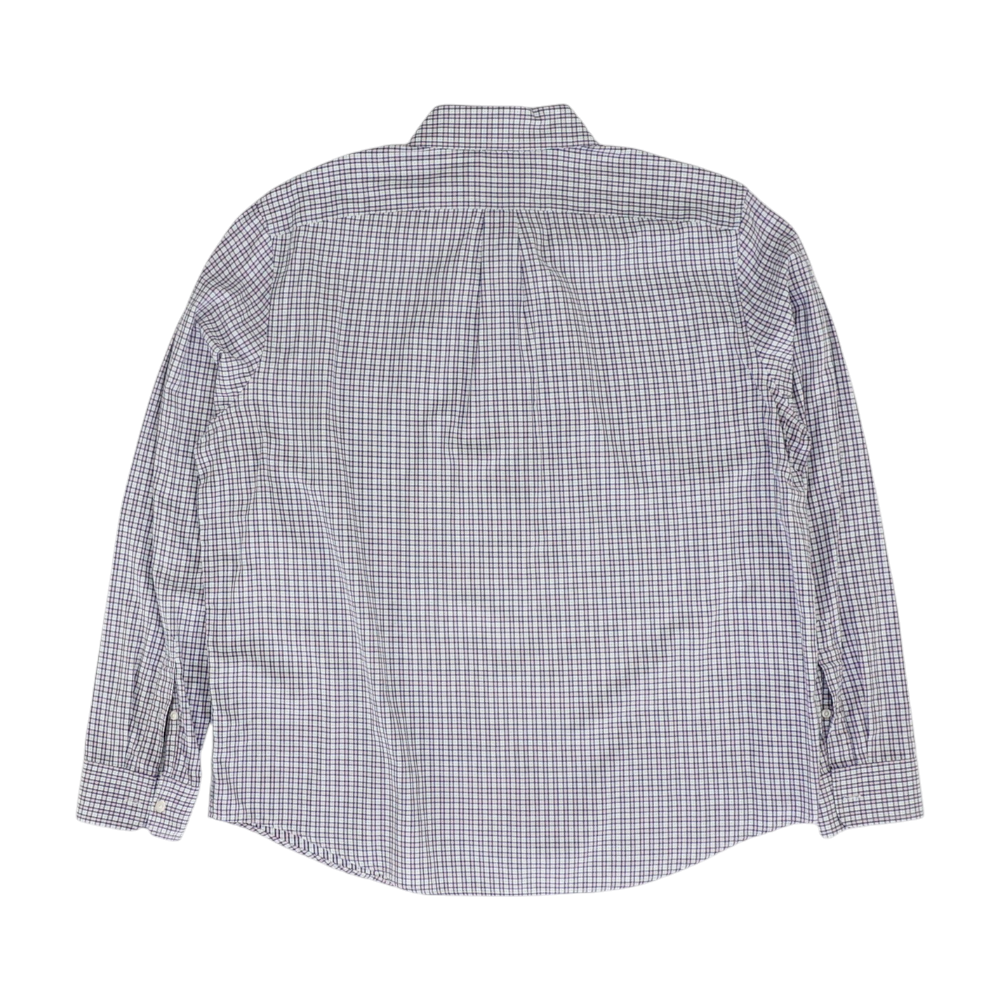 Multi Plaid Long Sleeve Button Down