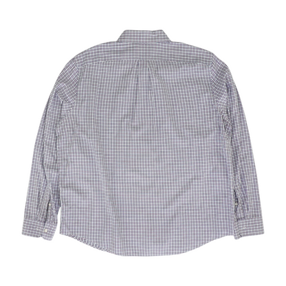Multi Plaid Long Sleeve Button Down
