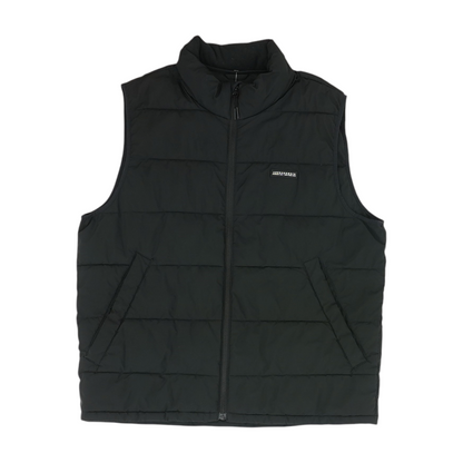Black Solid Active Vest