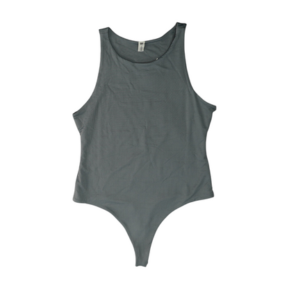 Gray Bodysuit Blouse