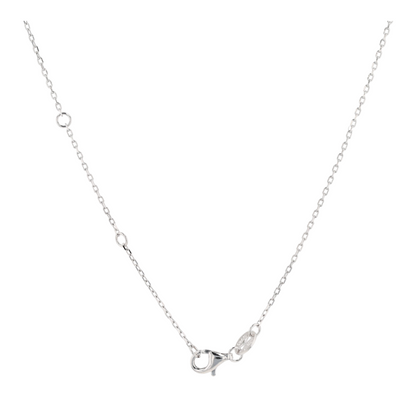 Sterling Silver Cubic Zirconia Pendant Necklace
