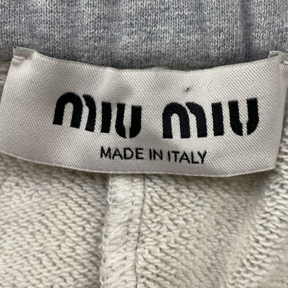 Miu Miu Cotton Fleece Sweatpants – Image 4