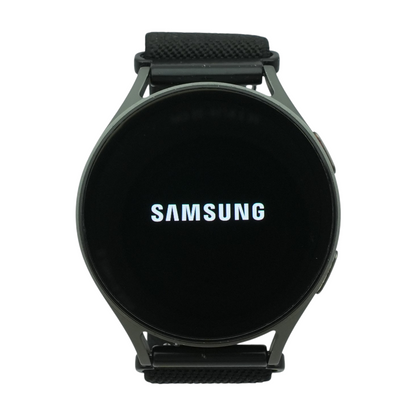 44mm Galaxy Watch7 Black Smartwatch Black Band M/L