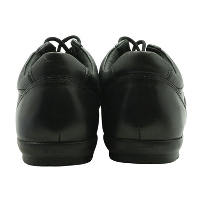Black Leather Derby/oxford Dress Shoes