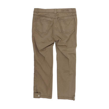 Brown Solid Pants