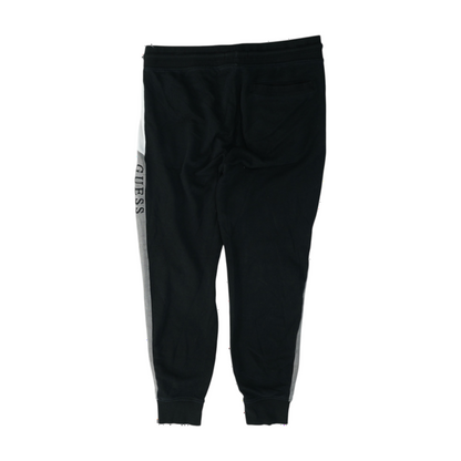 Black Color Block Regular Pants