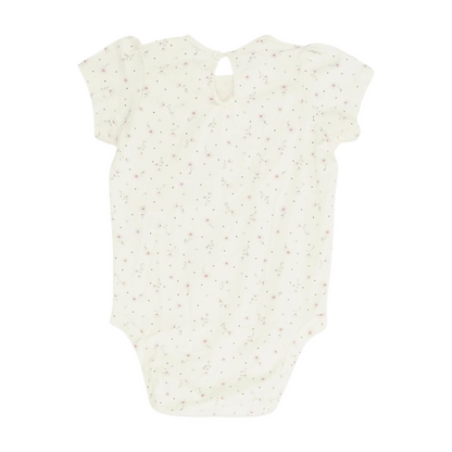 Cream Floral Onesie