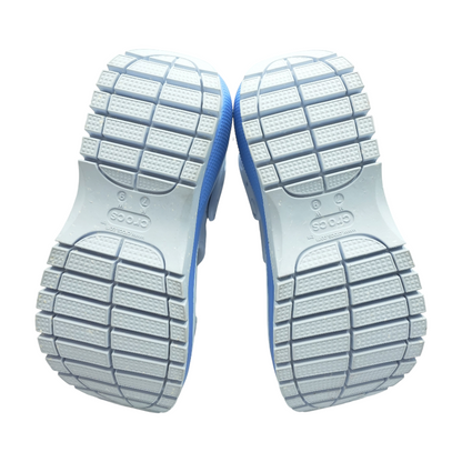 Blue Wedged Sandals