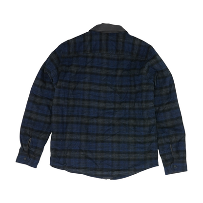 Navy Plaid Jacket