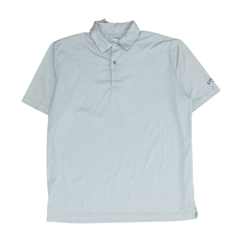 Green Check Short Sleeve Polo