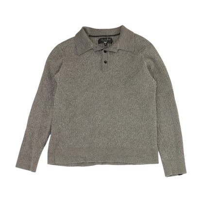 Gray 1/4 Zip Sweater
