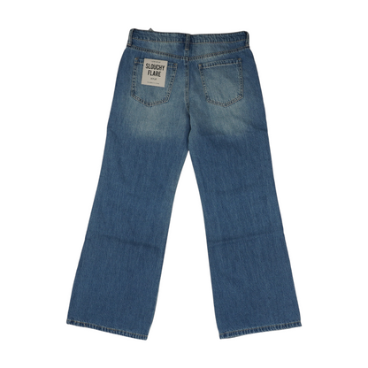 Blue Wide Leg Jeans