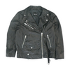 Madewell Black Solid Leather Jacket – Image 1