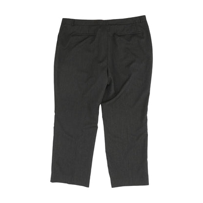 Charcoal Solid Dress Pants